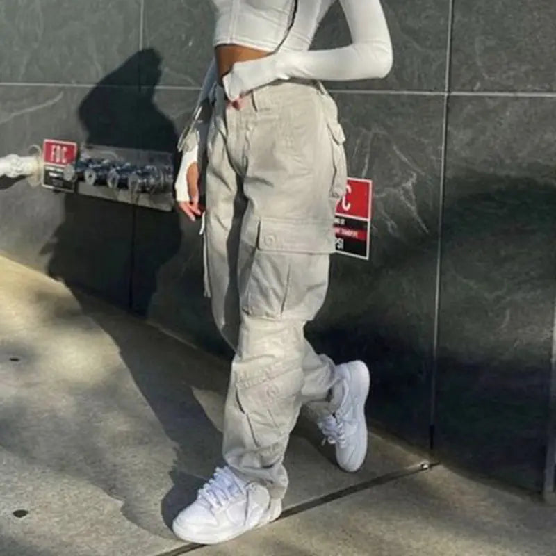 Trendy Slim Fit Loose Ladies' Street Jeans