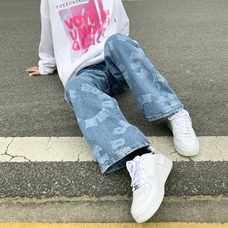Fashion Hot Girls Niche Jeans