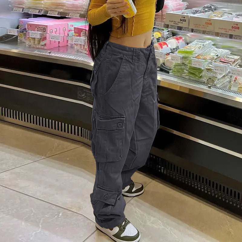 Trendy Slim Fit Loose Ladies' Street Jeans