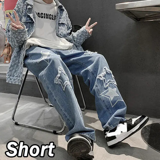 Retro Men’s Streetwear Jeans