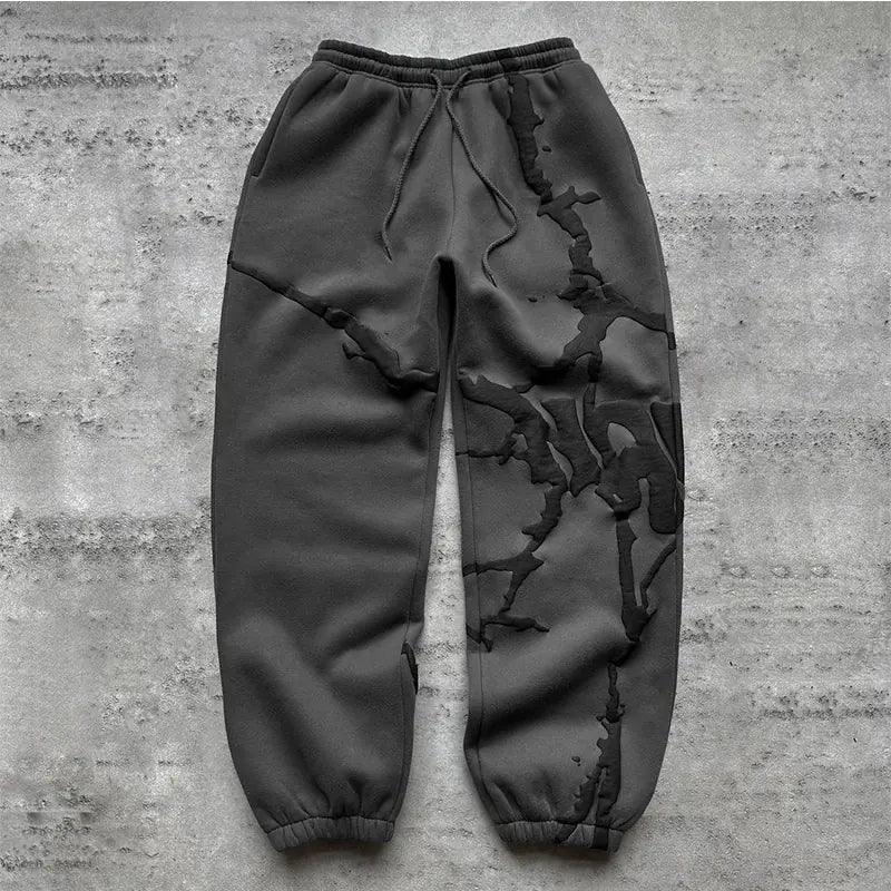Y2K Style Streetwear Zip Hoodie