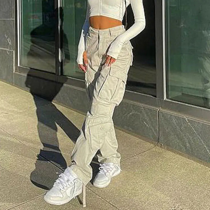 Trendy Slim Fit Loose Ladies' Street Jeans