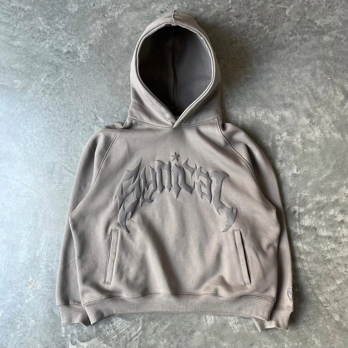 FlowAscend Retro Gothic Hoodie