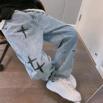 Men's Loose Light Jeans