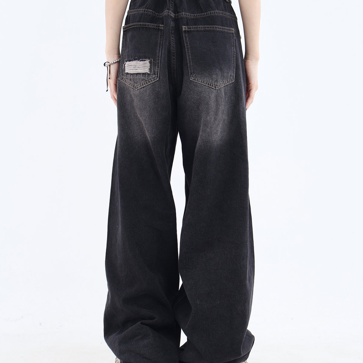 Street Patch Baggy Jeans