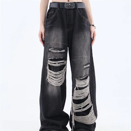 Street Patch Baggy Jeans