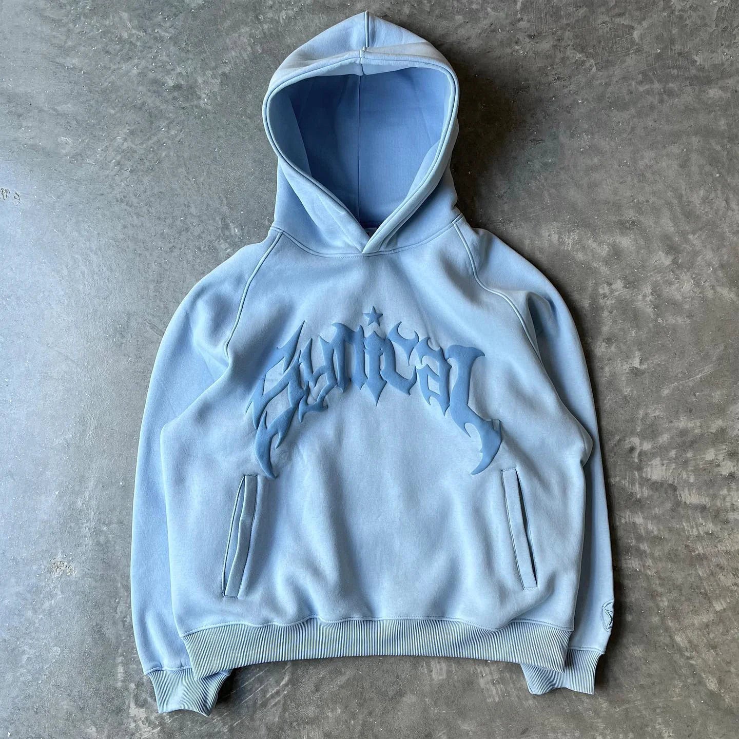 FlowAscend Retro Gothic Hoodie